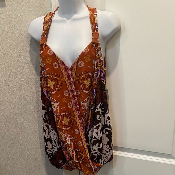 INC INTERNATIONAL CONCEPTS GLOBAL ESCAPE BLOUSE OX NWT - Picture 4 of 10